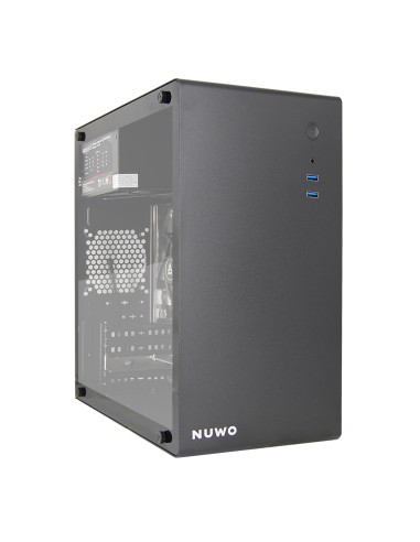 Case nero, vista frontale e laterale
